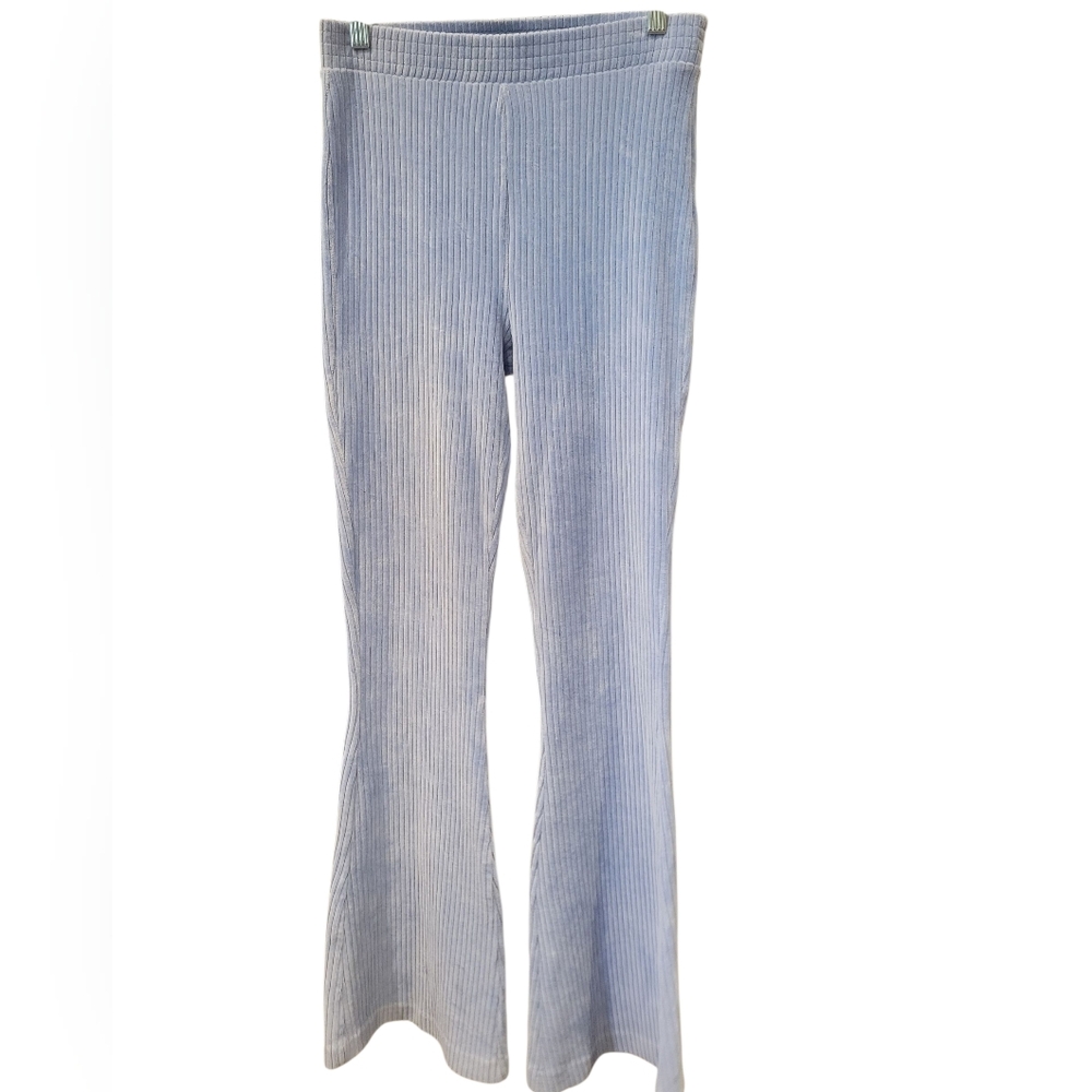 Aerie Light Blue Ribbed Pants